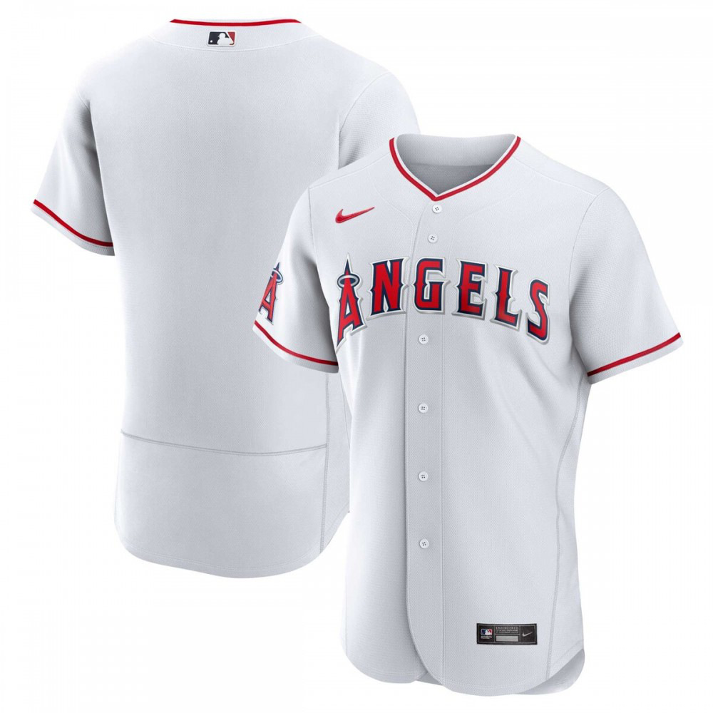 Los Angeles Angels Home Authentic Team Jersey - White-Pro Kit Vault | Brand New 26/27 Sports Jerseys