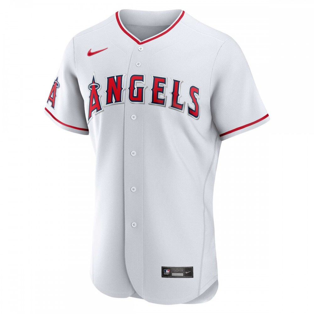 Los Angeles Angels Home Authentic Team Jersey - White-Pro Kit Vault | Brand New 26/27 Sports Jerseys