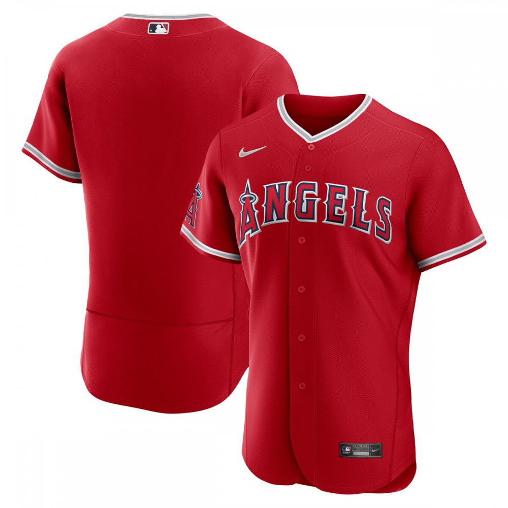 Los Angeles Angels Alternate Authentic Team Jersey - Red-Pro Kit Vault | Brand New 26/27 Sports Jerseys