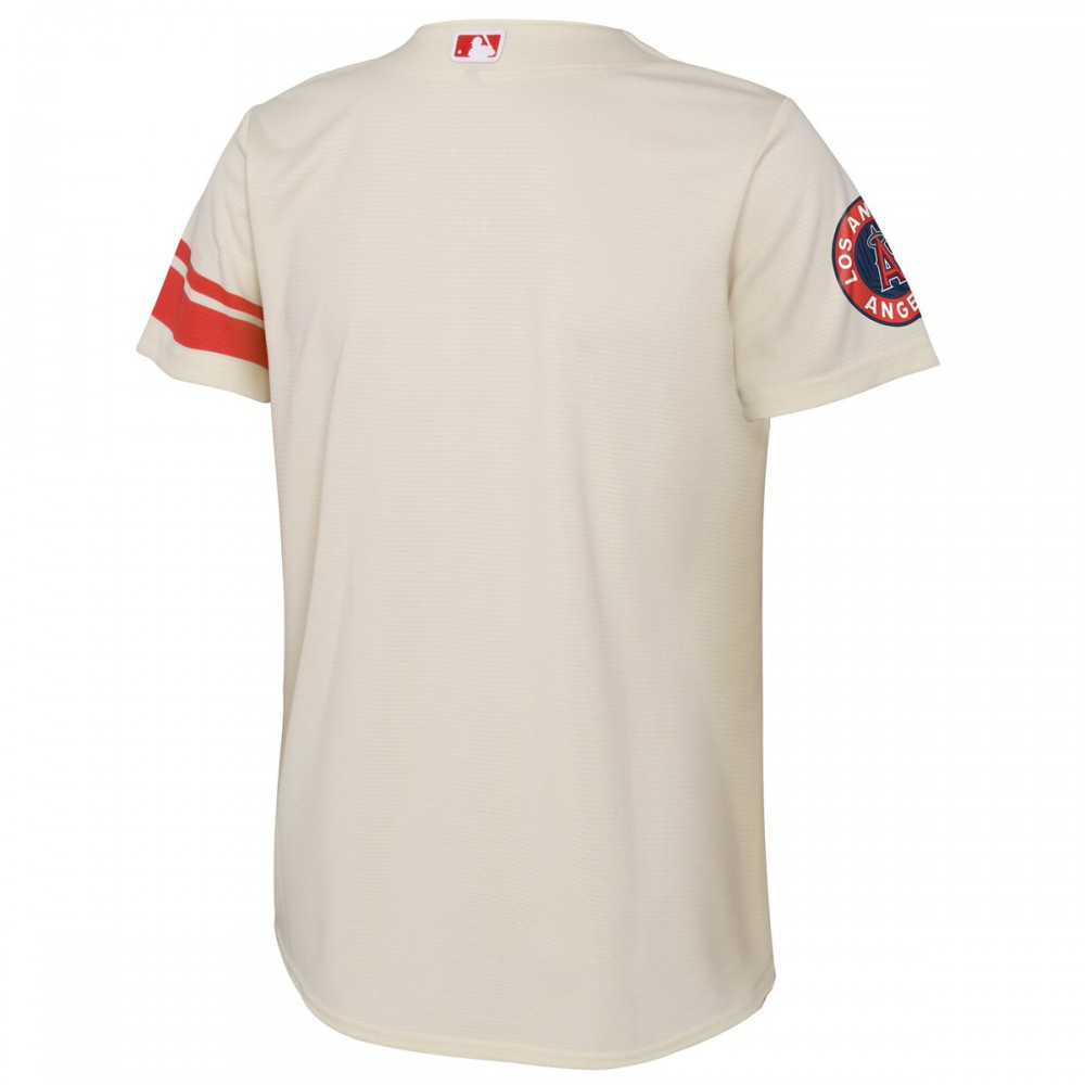 Los Angeles Angels Youth 2022 City Connect Replica Team Jersey - Cream-Pro Kit Vault | Brand New 26/27 Sports Jerseys