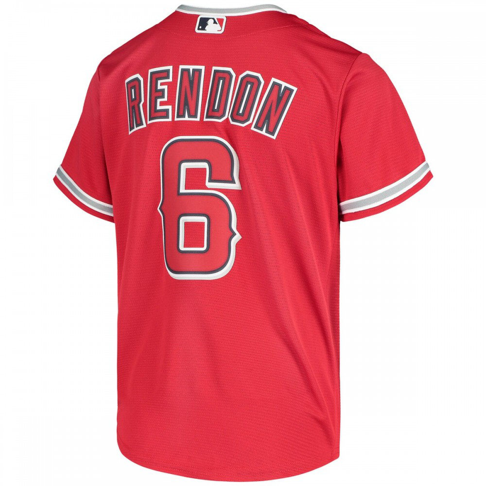 Anthony Rendon Los Angeles Angels Youth Alternate Replica Player Jersey - Red-Pro Kit Vault | Brand New 26/27 Sports Jerseys