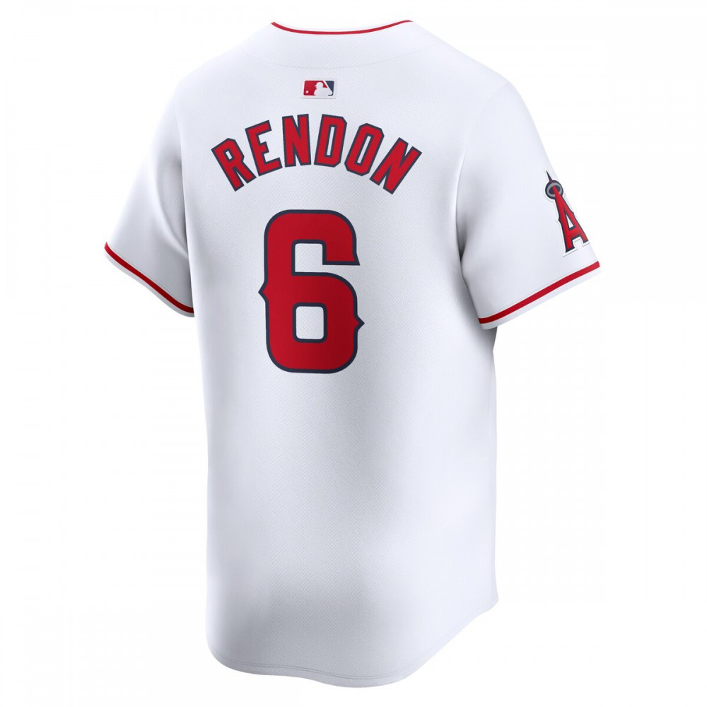 Anthony Rendon Los Angeles Angels Home Limited Player Jersey - White-Pro Kit Vault | Brand New 26/27 Sports Jerseys