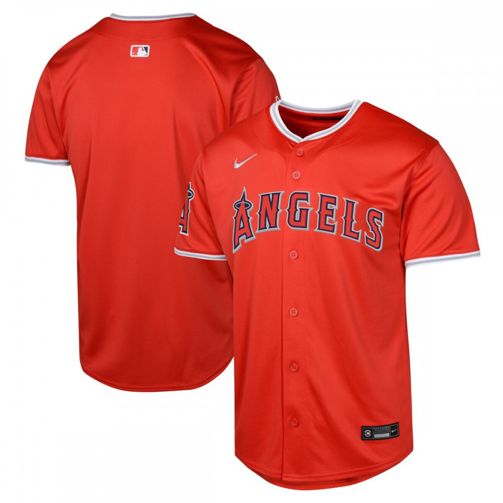 Los Angeles Angels Youth Alternate Limited Jersey - Red-Pro Kit Vault | Brand New 26/27 Sports Jerseys