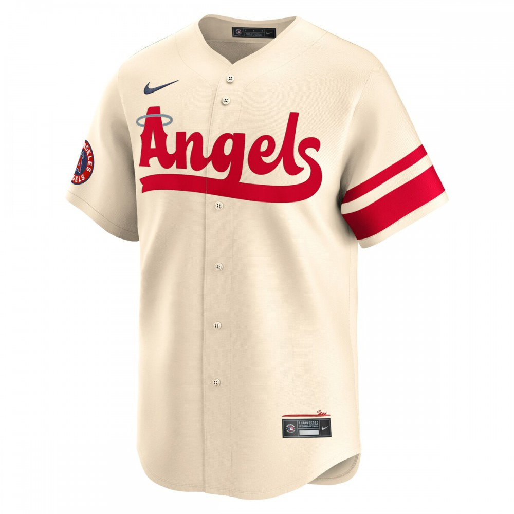 Los Angeles Angels City Connect Limited Jersey - Cream-Pro Kit Vault | Brand New 26/27 Sports Jerseys