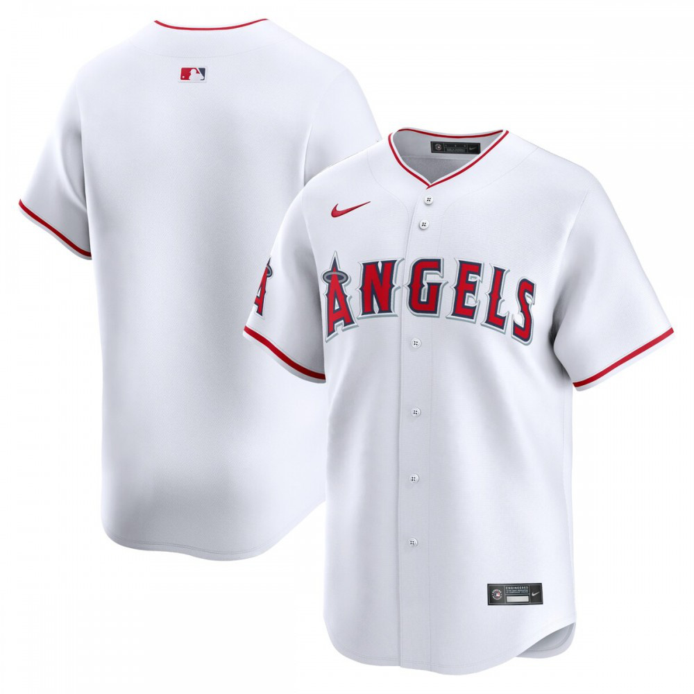 Los Angeles Angels Youth Home Limited Jersey - White-Pro Kit Vault | Brand New 26/27 Sports Jerseys