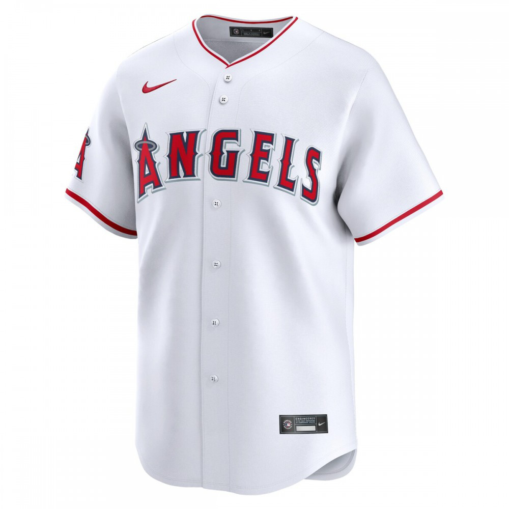 Los Angeles Angels Youth Home Limited Jersey - White-Pro Kit Vault | Brand New 26/27 Sports Jerseys