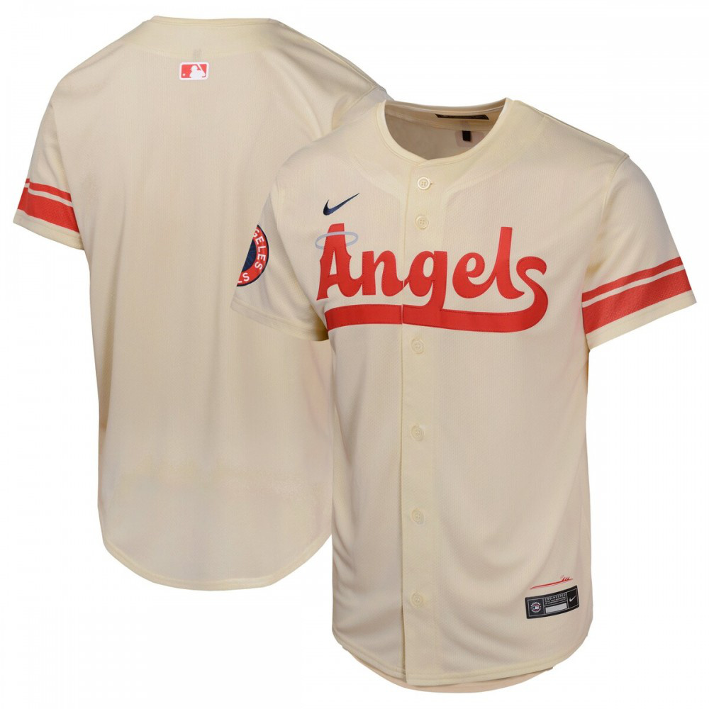 Los Angeles Angels Youth City Connect Limited Jersey - Cream-Pro Kit Vault | Brand New 26/27 Sports Jerseys