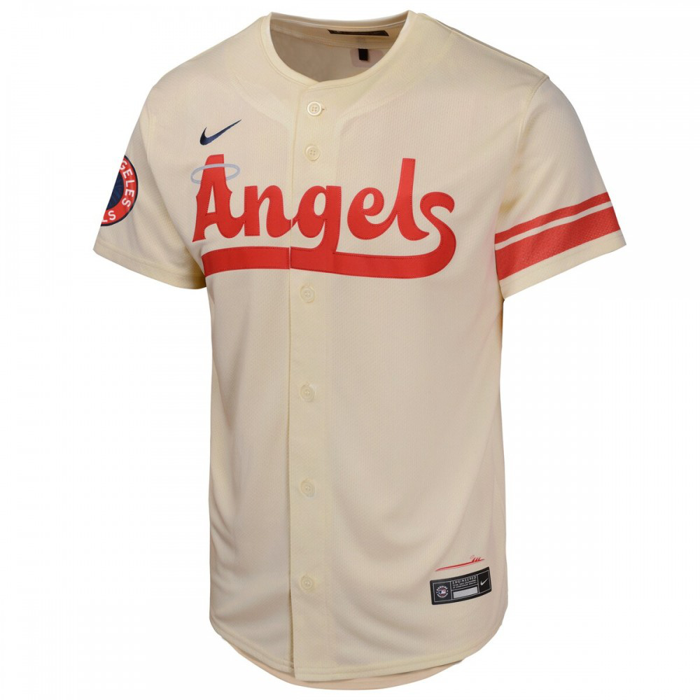 Los Angeles Angels Youth City Connect Limited Jersey - Cream-Pro Kit Vault | Brand New 26/27 Sports Jerseys