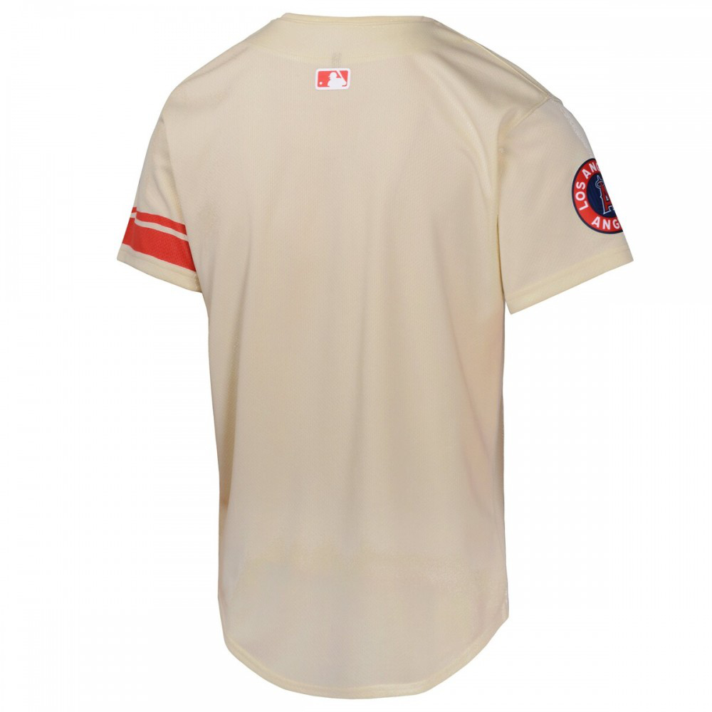 Los Angeles Angels Youth City Connect Limited Jersey - Cream-Pro Kit Vault | Brand New 26/27 Sports Jerseys