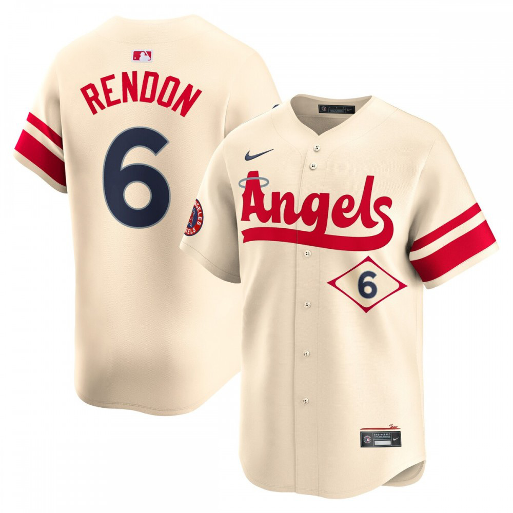 Anthony Rendon Los Angeles Angels City Connect Limited Player Jersey - Cream-Pro Kit Vault | Brand New 26/27 Sports Jerseys