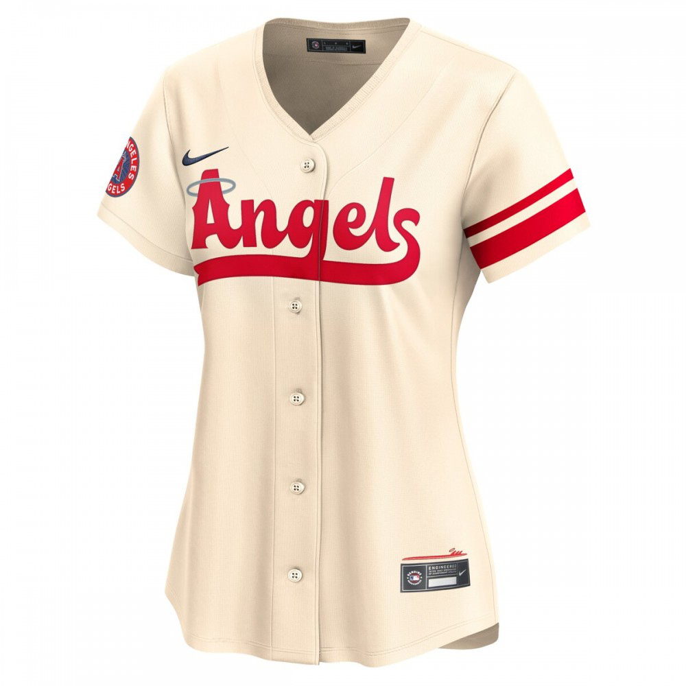 Los Angeles Angels Women's City Connect Limited Jersey - Cream-Pro Kit Vault | Brand New 26/27 Sports Jerseys