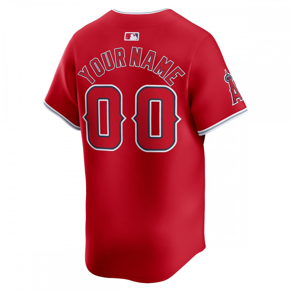 Los Angeles Angels Alternate Limited Custom Jersey聽鈥?Red-Pro Kit Vault | Brand New 26/27 Sports Jerseys