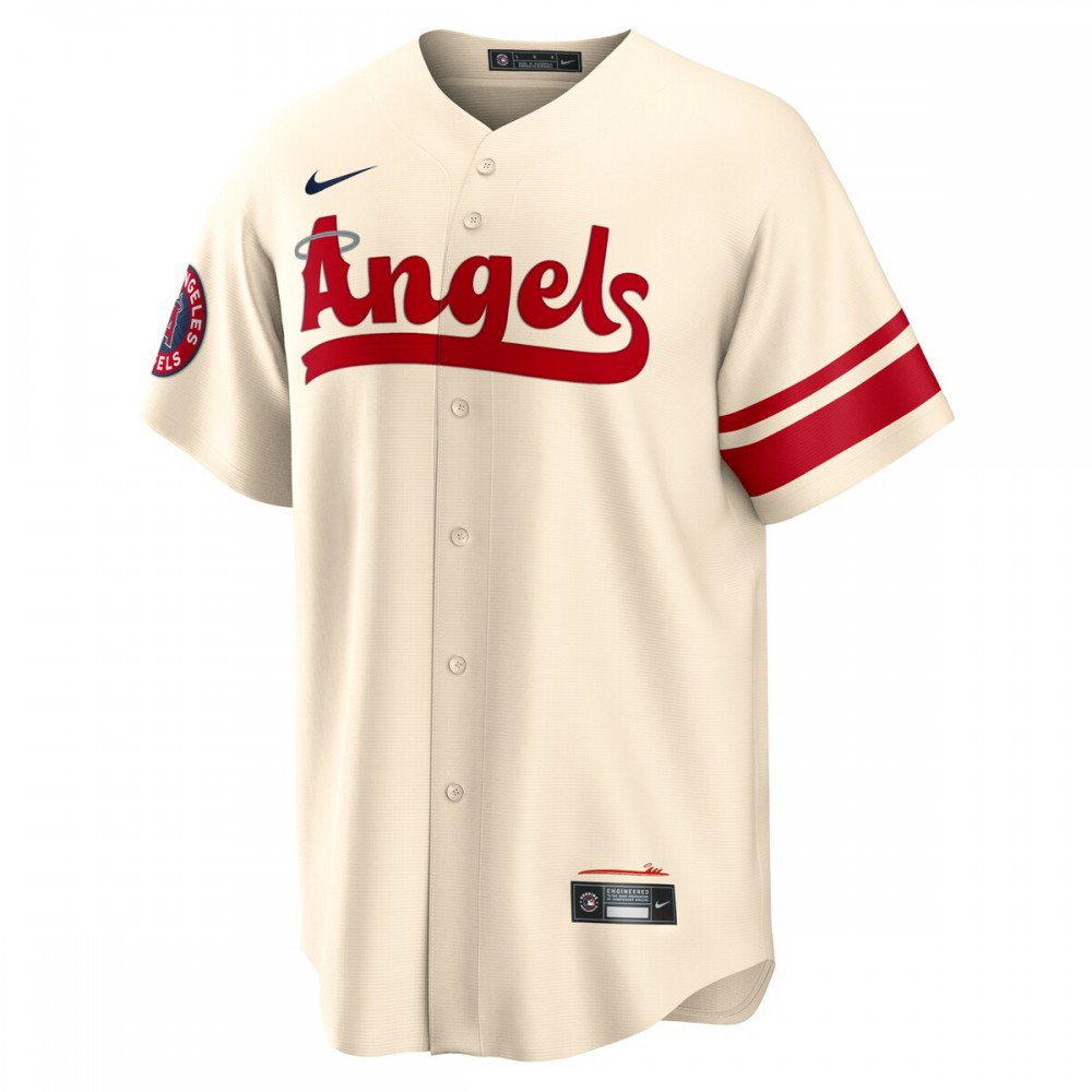 Anthony Rendon Los Angeles Angels 2022 City Connect Replica Player Jersey - Cream-Pro Kit Vault | Brand New 26/27 Sports Jerseys