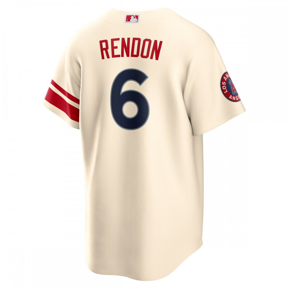 Anthony Rendon Los Angeles Angels 2022 City Connect Replica Player Jersey - Cream-Pro Kit Vault | Brand New 26/27 Sports Jerseys
