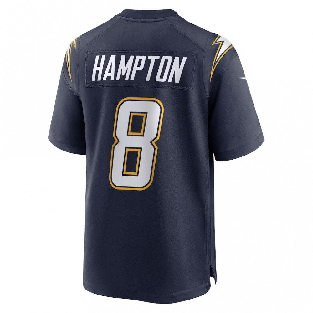 Omarion Hampton Los Angeles Chargers Alternate Super Chargers Game Player Jersey - Navy-Pro Kit Vault | Brand New 26/27 Sports Jerseys