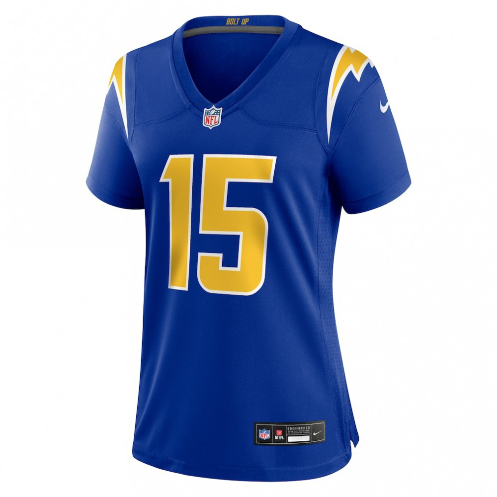 Ladd McConkey Los Angeles Chargers Women's Alternate Game Jersey - Royal-Pro Kit Vault | Brand New 26/27 Sports Jerseys