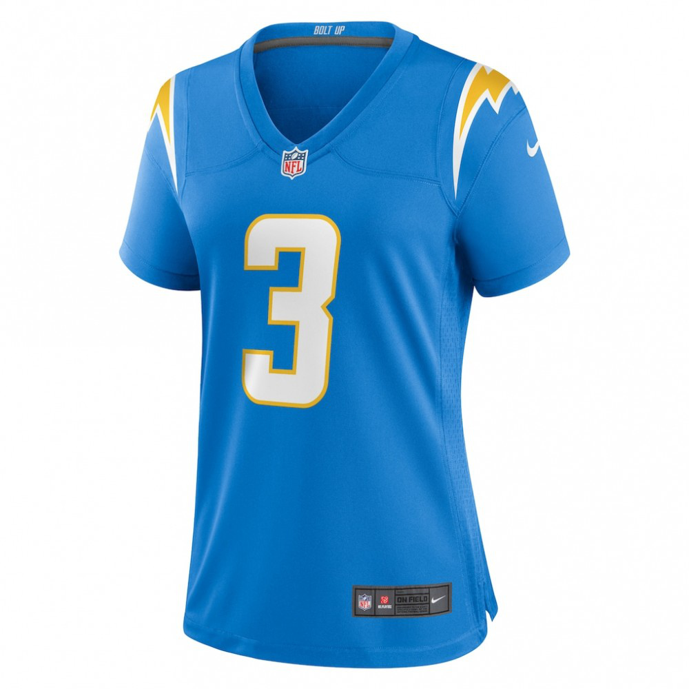 Derwin James Jr. Los Angeles Chargers Women's Player Jersey - Powder Blue-Pro Kit Vault | Brand New 26/27 Sports Jerseys