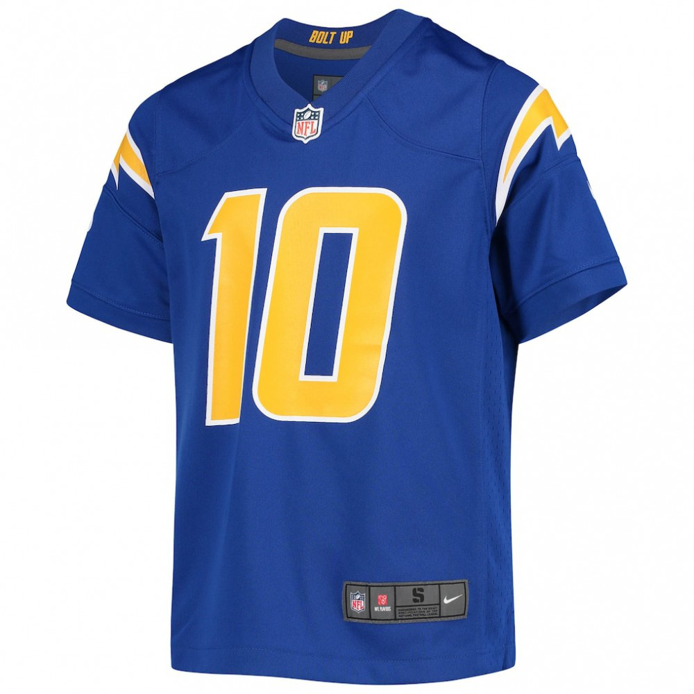 Justin Herbert Los Angeles Chargers Youth Game Jersey - Royal-Pro Kit Vault | Brand New 26/27 Sports Jerseys