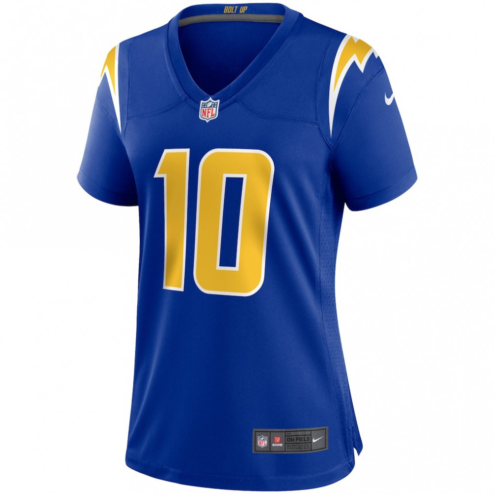 Justin Herbert Los Angeles Chargers Women's Game Jersey - Royal-Pro Kit Vault | Brand New 26/27 Sports Jerseys