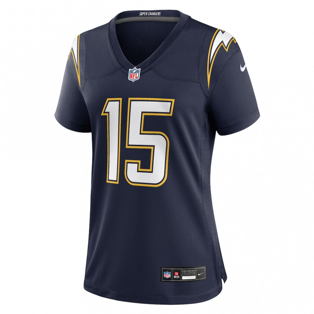 Ladd McConkey Los Angeles Chargers Women's Alternate Super Chargers Game Jersey - Navy-Pro Kit Vault | Brand New 26/27 Sports Jerseys
