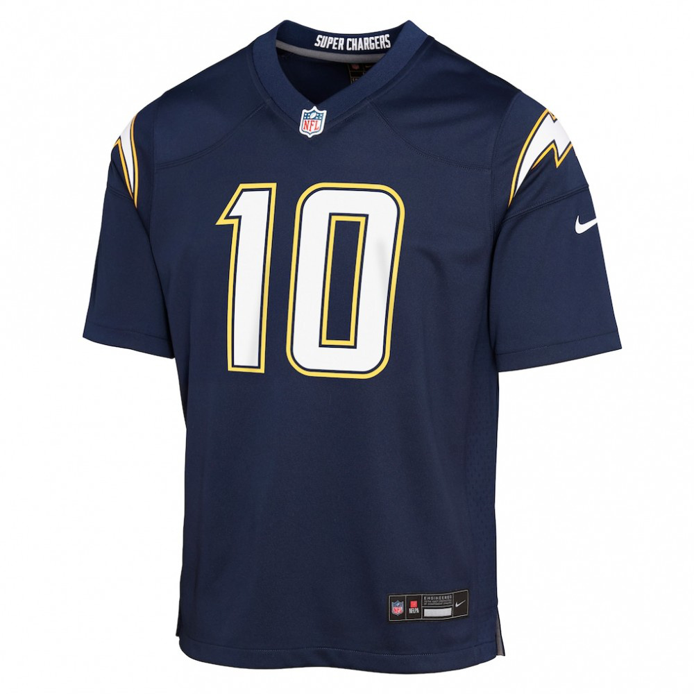 Justin Herbert Los Angeles Chargers Youth Alternate Super Chargers Game Player Jersey - Navy-Pro Kit Vault | Brand New 26/27 Sports Jerseys