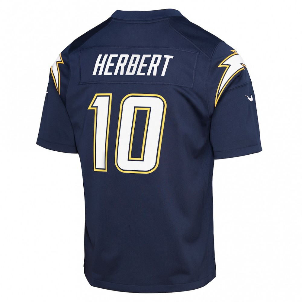 Justin Herbert Los Angeles Chargers Youth Alternate Super Chargers Game Player Jersey - Navy-Pro Kit Vault | Brand New 26/27 Sports Jerseys