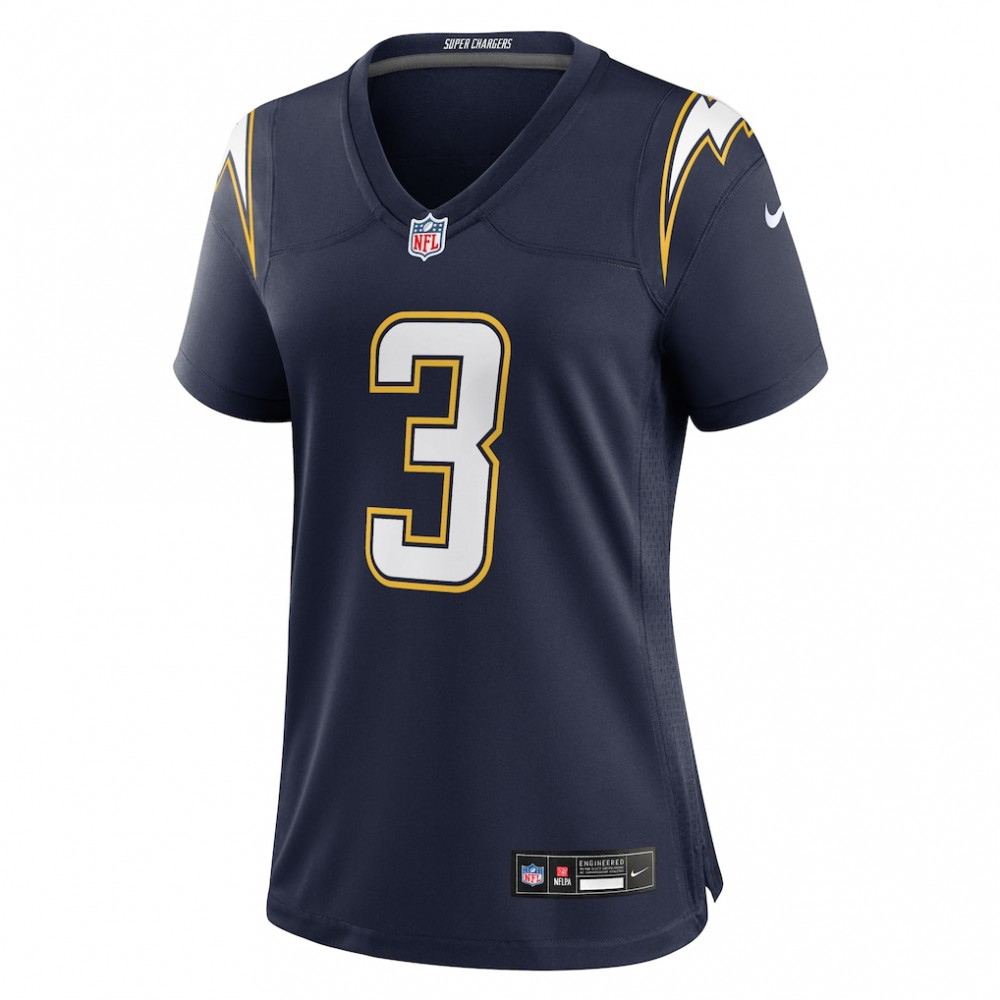 Derwin James Jr. Los Angeles Chargers Women's Alternate Super Chargers Game Jersey - Navy-Pro Kit Vault | Brand New 26/27 Sports Jerseys