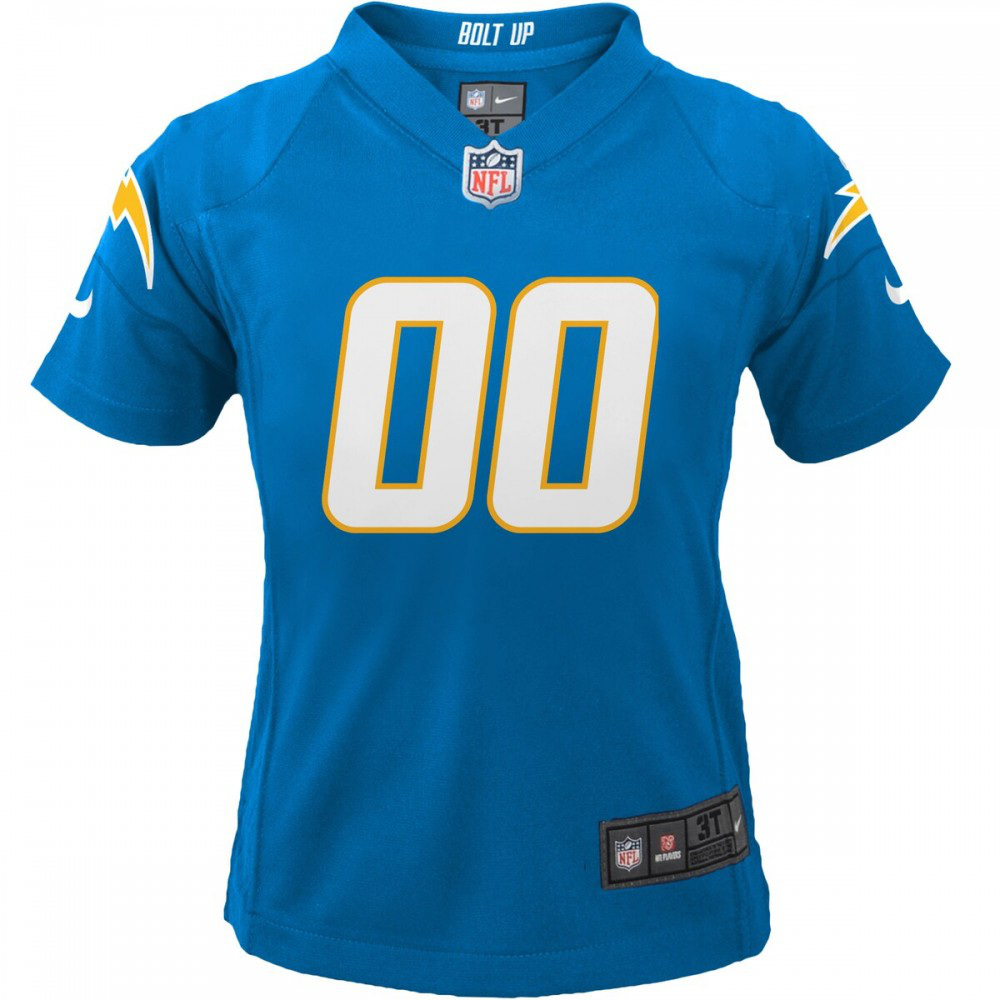 Los Angeles Chargers Youth Custom Game Jersey - Powder Blue-Pro Kit Vault | Brand New 26/27 Sports Jerseys