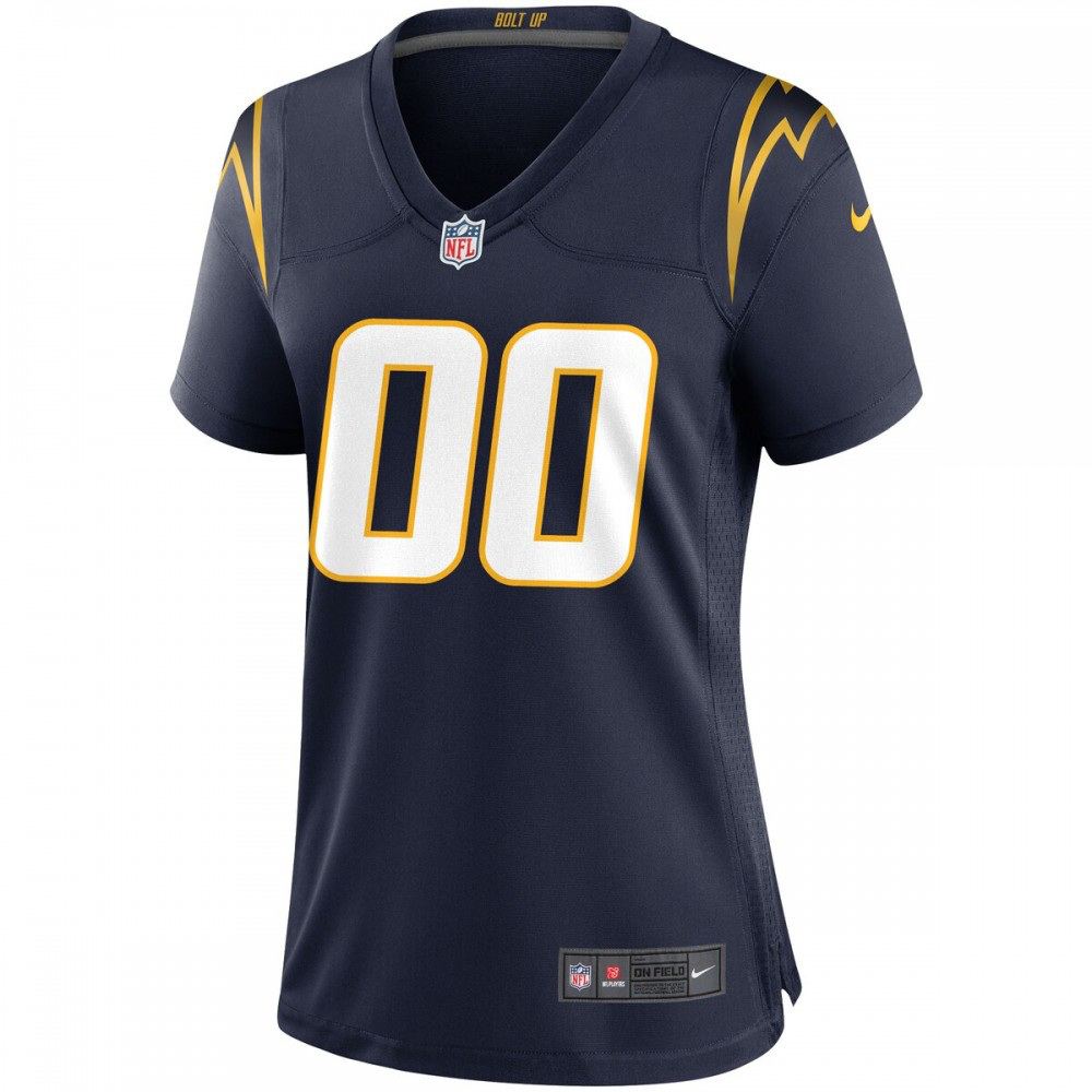 Los Angeles Chargers Women's Alternate Custom Game Jersey - Navy-Pro Kit Vault | Brand New 26/27 Sports Jerseys