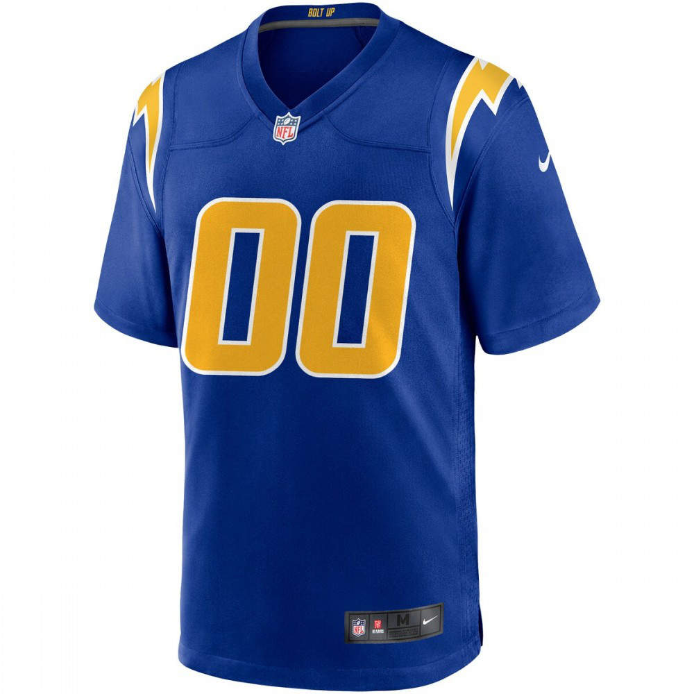 Los Angeles Chargers Alternate Custom Game Jersey - Royal-Pro Kit Vault | Brand New 26/27 Sports Jerseys