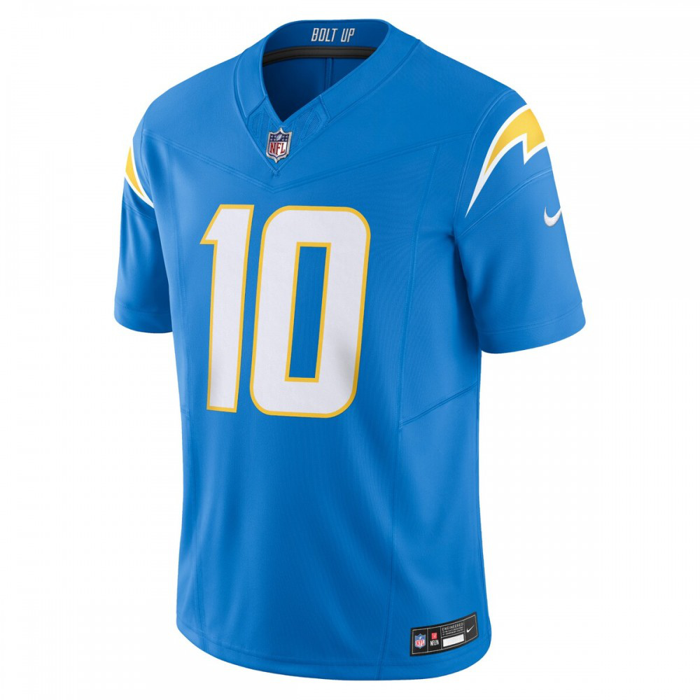 Justin Herbert Los Angeles Chargers Vapor F.U.S.E. Limited Jersey - Powder Blue-Pro Kit Vault | Brand New 26/27 Sports Jerseys