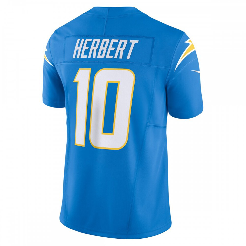 Justin Herbert Los Angeles Chargers Vapor F.U.S.E. Limited Jersey - Powder Blue-Pro Kit Vault | Brand New 26/27 Sports Jerseys