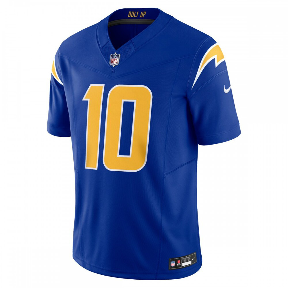 Justin Herbert Los Angeles Chargers Vapor F.U.S.E. Limited Alternate 2 Jersey - Royal-Pro Kit Vault | Brand New 26/27 Sports Jerseys
