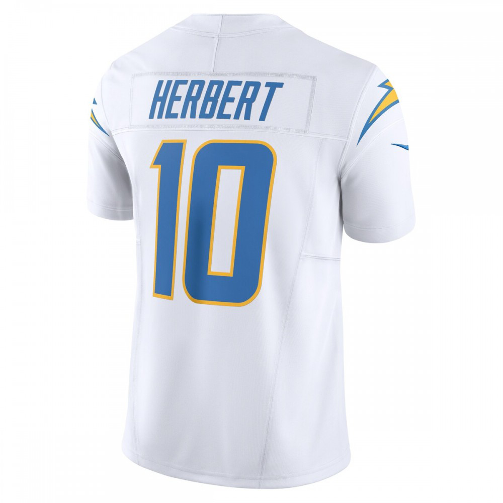 Justin Herbert Los Angeles Chargers Vapor F.U.S.E. Limited Jersey - White-Pro Kit Vault | Brand New 26/27 Sports Jerseys