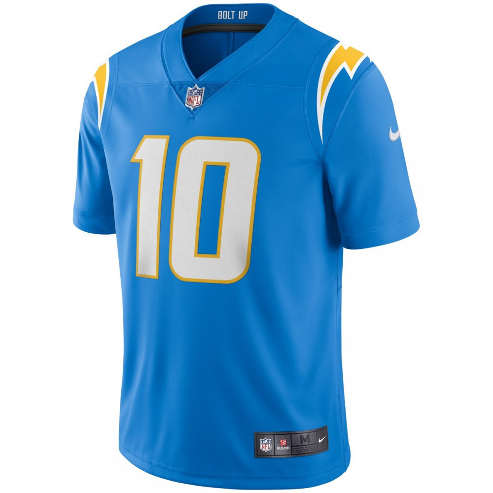 Justin Herbert Los Angeles Chargers Vapor Limited Jersey - Powder Blue-Pro Kit Vault | Brand New 26/27 Sports Jerseys