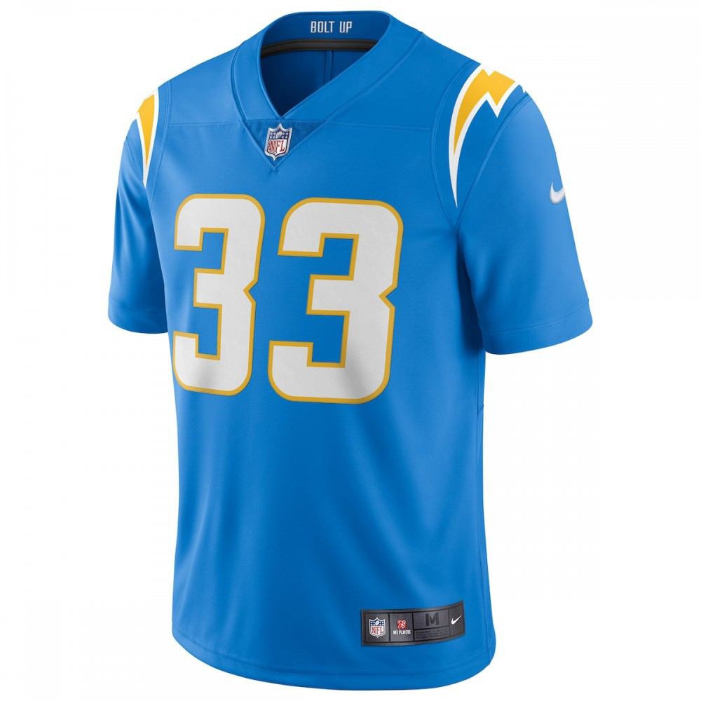 Derwin James Los Angeles Chargers Vapor Limited Jersey - Powder Blue-Pro Kit Vault | Brand New 26/27 Sports Jerseys