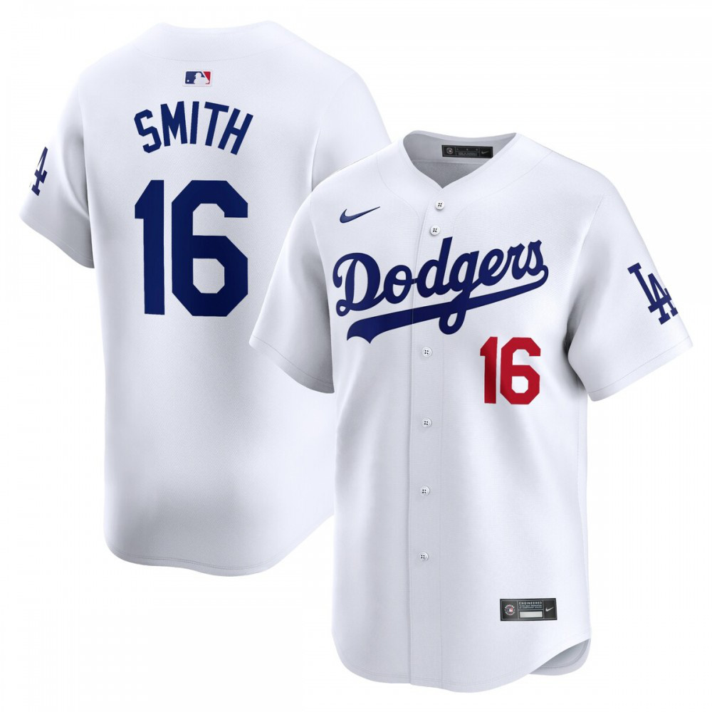 Will Smith Los Angeles Dodgers Home Limited Player Jersey - White-Pro Kit Vault | Brand New 26/27 Sports Jerseys