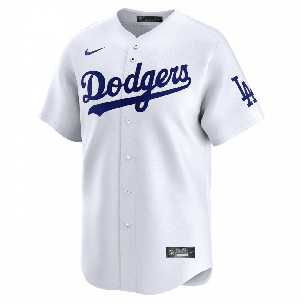 Los Angeles Dodgers Youth Home Limited Jersey - White-Pro Kit Vault | Brand New 26/27 Sports Jerseys
