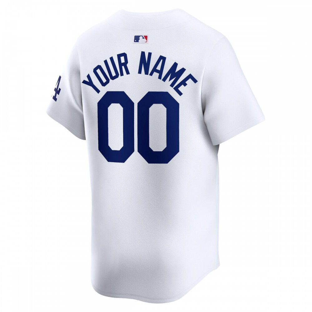 Los Angeles Dodgers Home Limited Custom Jersey - White-Pro Kit Vault | Brand New 26/27 Sports Jerseys