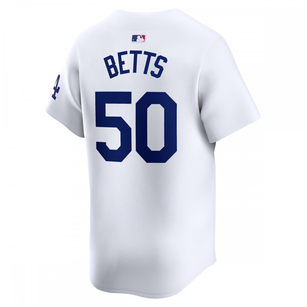 Mookie Betts Los Angeles Dodgers Youth Home Limited Player Jersey - White-Pro Kit Vault | Brand New 26/27 Sports Jerseys