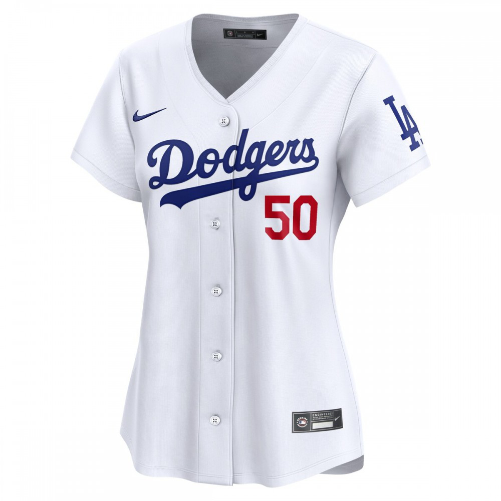 Mookie Betts Los Angeles Dodgers Women's Home Limited Player Jersey - White-Pro Kit Vault | Brand New 26/27 Sports Jerseys