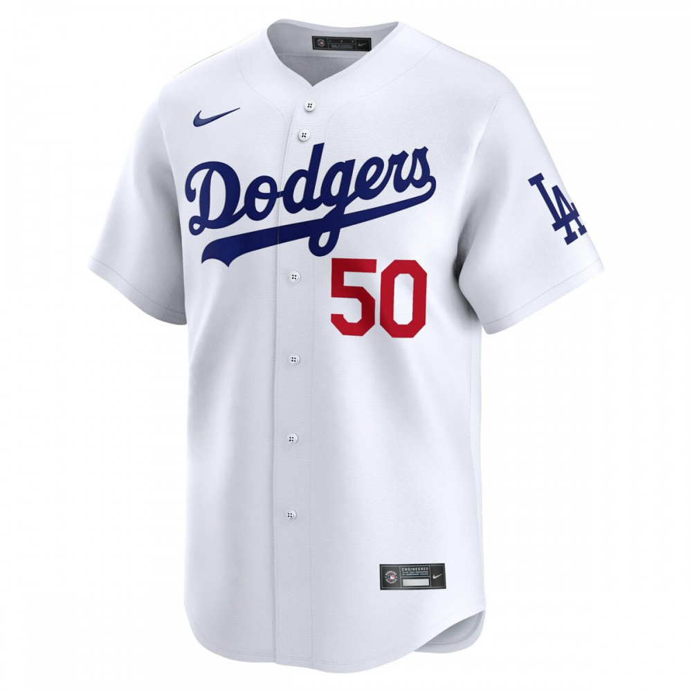Mookie Betts Los Angeles Dodgers Home Limited Player Jersey - White-Pro Kit Vault | Brand New 26/27 Sports Jerseys