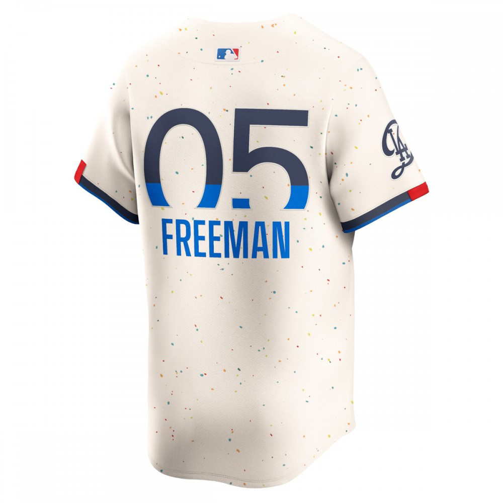 Freddie Freeman Los Angeles Dodgers 2024 City Connect Limited Player Jersey - Cream-Pro Kit Vault | Brand New 26/27 Sports Jerseys