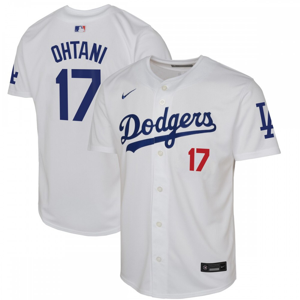 Shohei Ohtani Los Angeles Dodgers Youth Home Limited Player Jersey - White-Pro Kit Vault | Brand New 26/27 Sports Jerseys