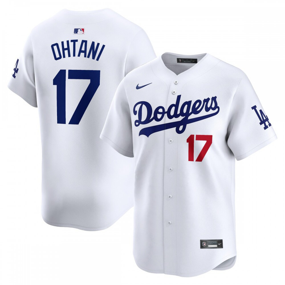 Shohei Ohtani Los Angeles Dodgers Home Limited Player Jersey - White-Pro Kit Vault | Brand New 26/27 Sports Jerseys