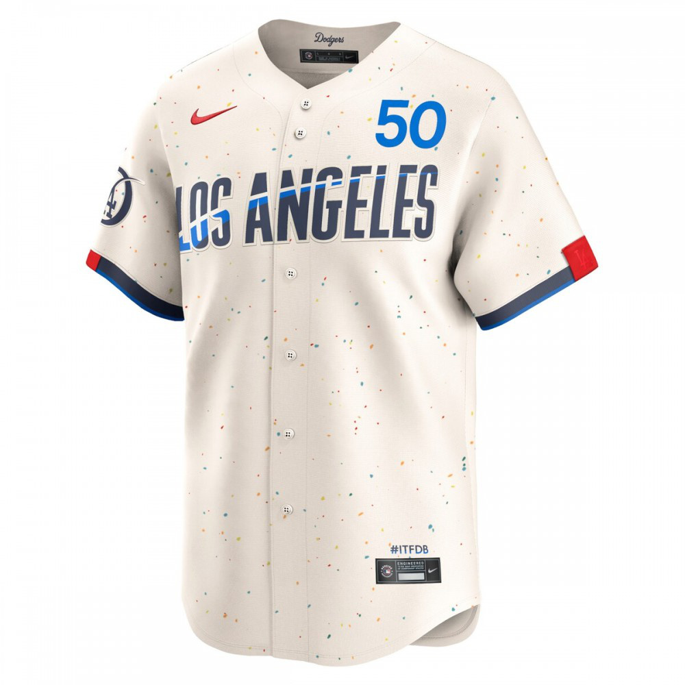 Mookie Betts Los Angeles Dodgers 2024 City Connect Limited Player Jersey - Cream-Pro Kit Vault | Brand New 26/27 Sports Jerseys
