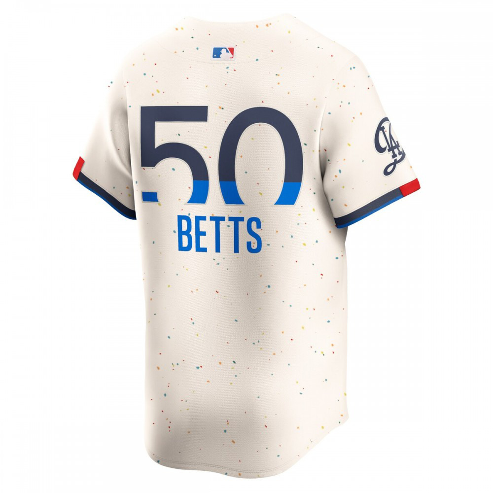 Mookie Betts Los Angeles Dodgers 2024 City Connect Limited Player Jersey - Cream-Pro Kit Vault | Brand New 26/27 Sports Jerseys
