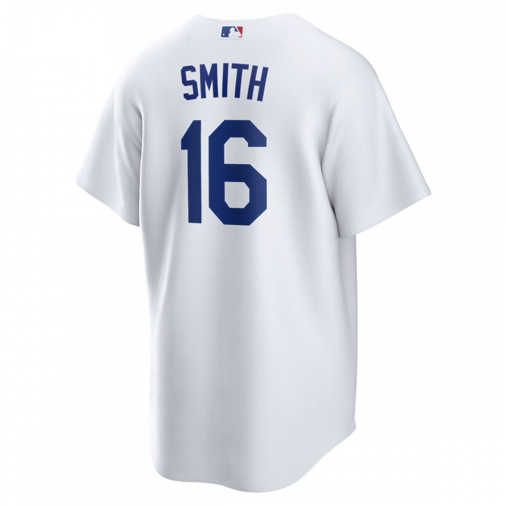 Will Smith Los Angeles Dodgers Home Official Replica Player Jersey - White-Pro Kit Vault | Brand New 26/27 Sports Jerseys