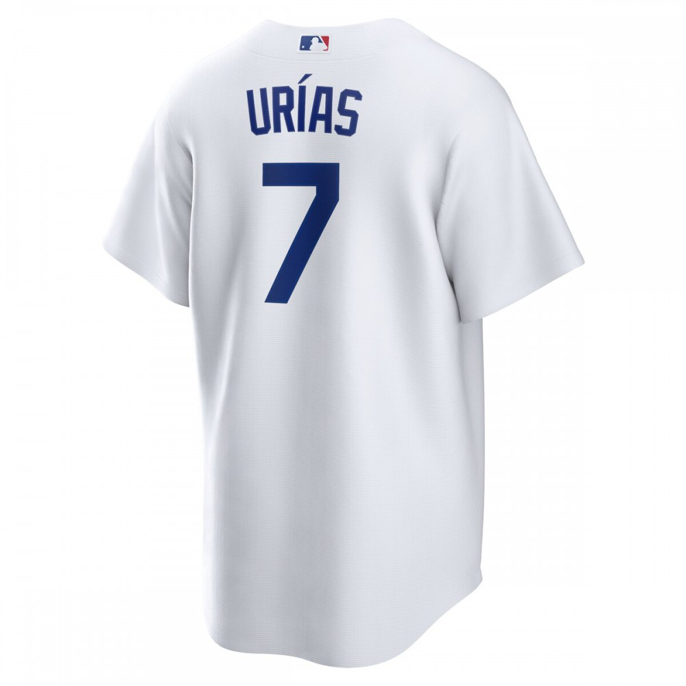 Julio Urias Los Angeles Dodgers Replica Player Jersey - White-Pro Kit Vault | Brand New 26/27 Sports Jerseys
