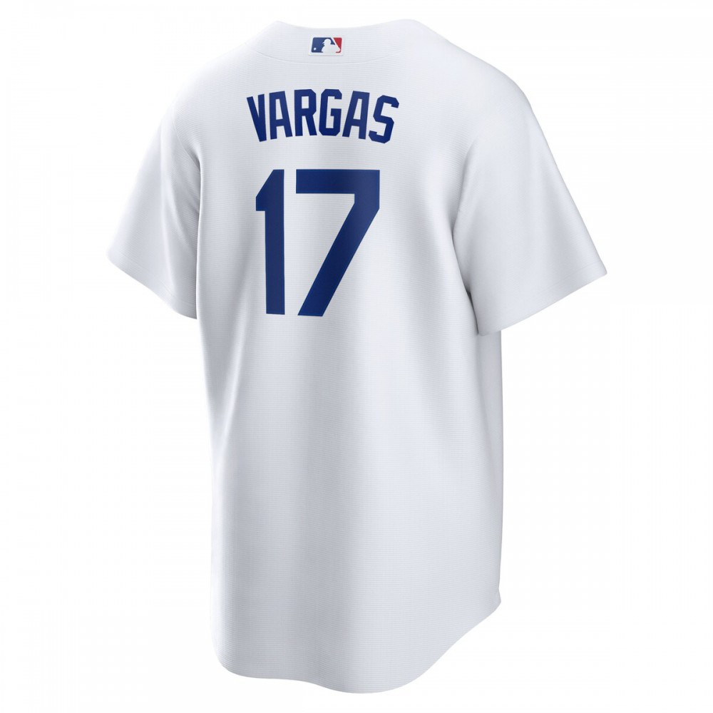 Miguel Vargas Los Angeles Dodgers Replica Player Jersey - White-Pro Kit Vault | Brand New 26/27 Sports Jerseys
